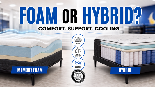 Memory Foam vs Hybrid Mattress: Which One Should You Buy?