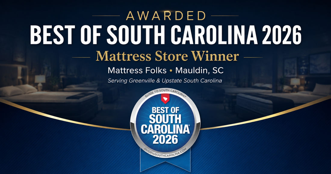 Mattress Folks Named a 2026 Best of South Carolina Mattress Store Winner