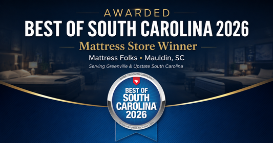 Mattress Folks Named a 2026 Best of South Carolina Mattress Store Winner