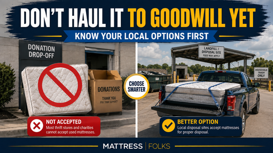 Will Goodwill Take Mattresses? What to Do With an Old Mattress in Greenville, SC