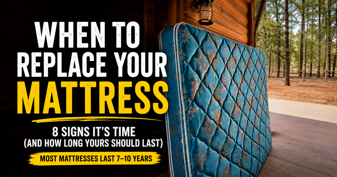 When to Replace Your Mattress: 8 Signs It's Time (and How Long Yours Should Last)