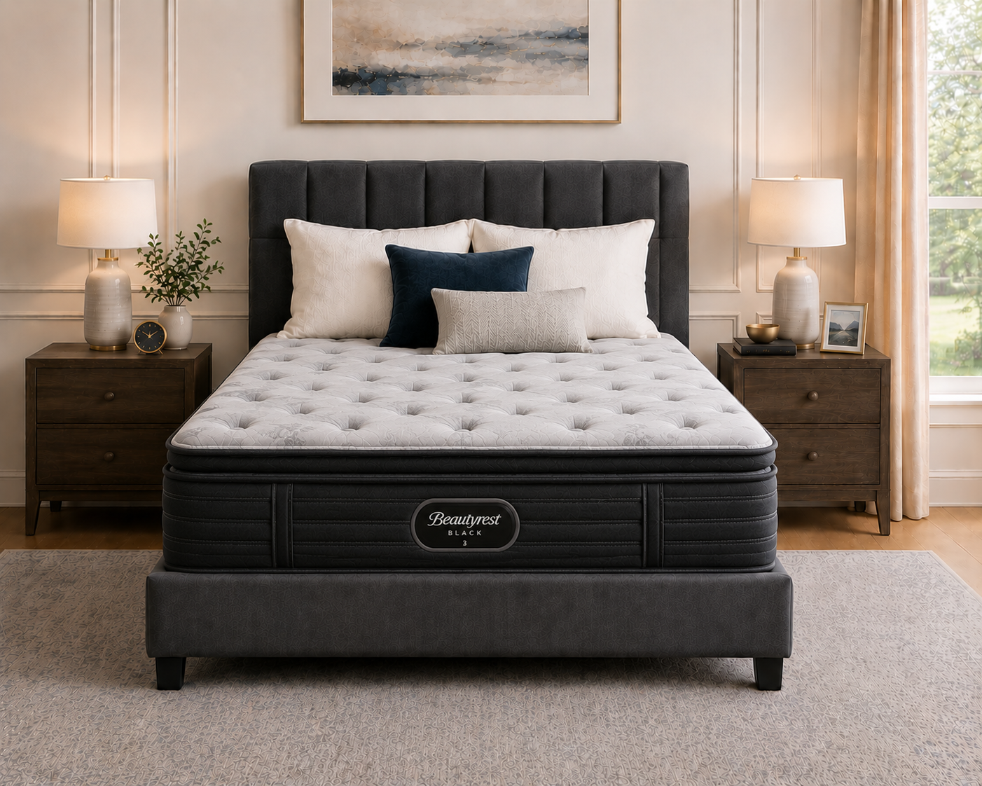 Beautyrest Black Series 3 PLUSH PILLOWTOP Full Mattress #MMP702