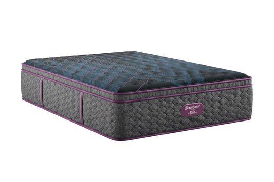 Beautyrest World Class 100th Anniversary L3 MEDIUM PILLOWTOP TwinXL Mattress MMP#0507 (purple piping)
