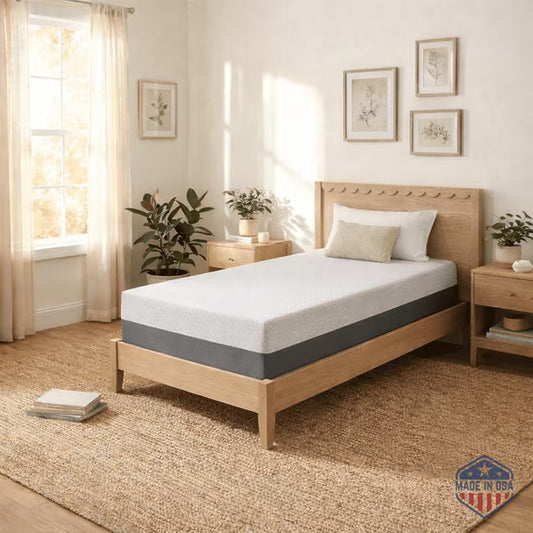 Celestial Sleep Inc Memory Foam 10 in TwinXL Mattress MMP#6054