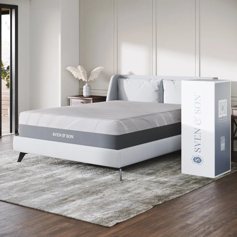 S&S Memory Foam Queen Mattress MMP#6043