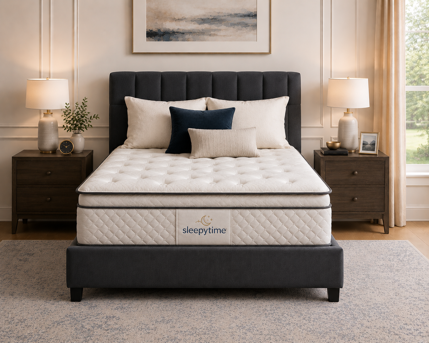 Sleepytime MEDIUM EUROTOP Full Mattress #MMP802