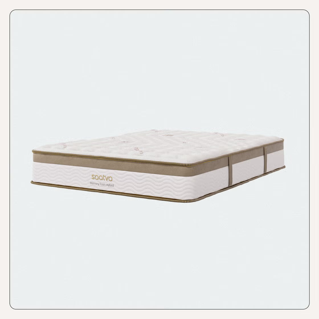 Saatva Memory Foam Hybrid EUROTOP Queen Mattress MMP#6040